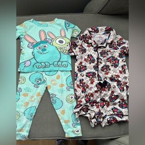 Bundle of Boys 3T Pajama sets